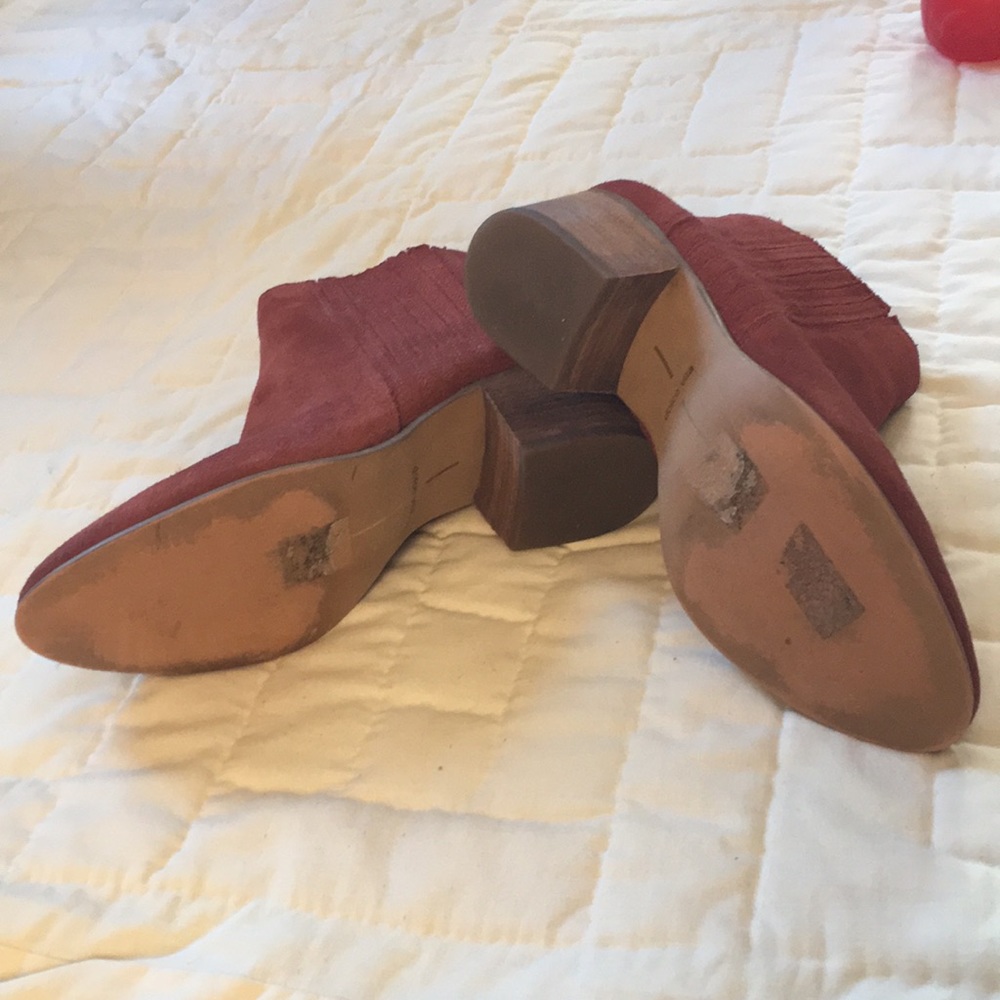 Suede booties - Picture 2 of 7